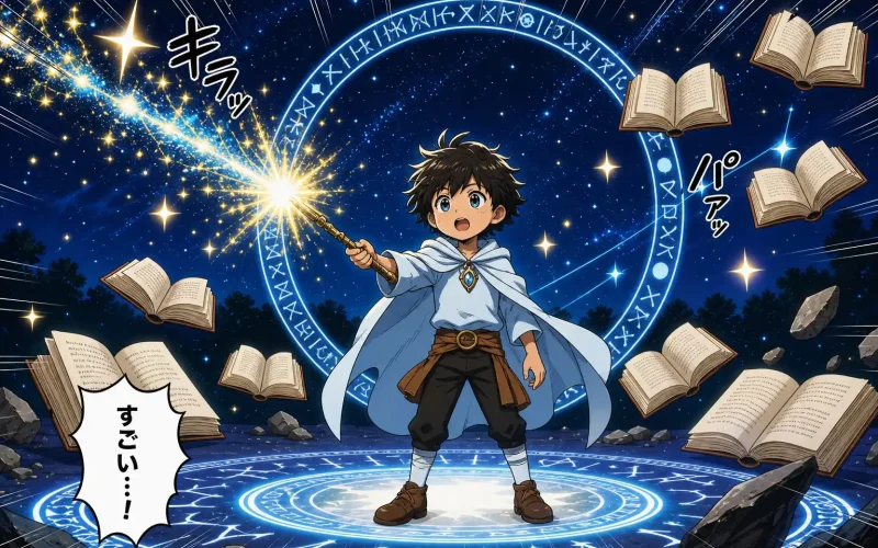 Un apprenti magicien