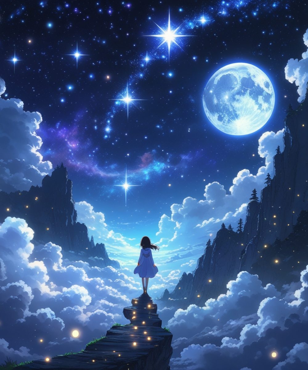 Leonardo_Phoenix_10_Anime_Style_Une_scne_cleste_et_enchantere_3